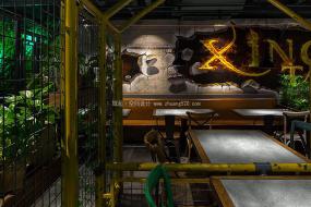 烤鱼店设计装潢图片