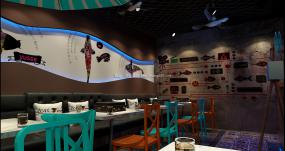 烤鱼店装潢图片