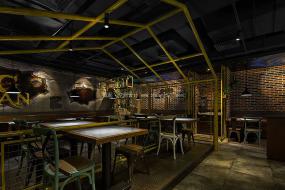 烤鱼店设计装饰效果图片