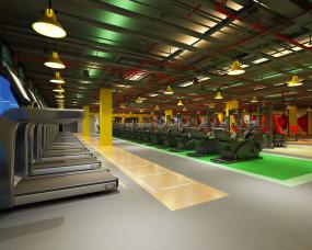 高端上海健身房装修图片