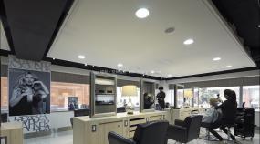 时尚美发店装修高清效果图