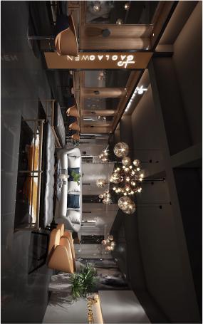 最新时尚美发店装饰效果图