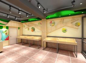 最新水果店装饰实景图
