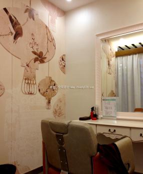 时尚美发店装修装潢效果图