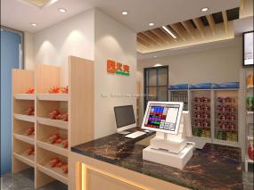 水果店装潢效果图片