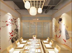 日本寿司料理店设计装饰效果图片