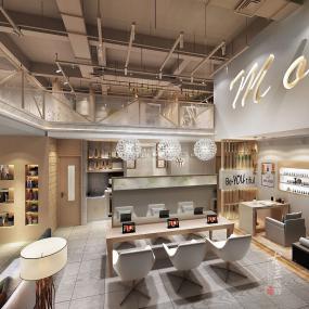 最新时尚美发店设计装饰效果图片