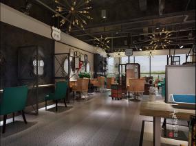 时尚美发店设计装潢图片