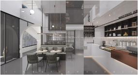 休闲咖啡厅设计装潢图片