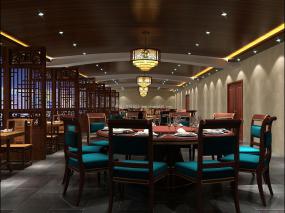 自助火锅店设计装修效果图