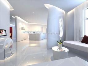 最新大型美发店装饰效果图