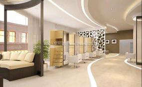 2019大型美发店装修效果图