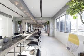 大型美发店设计装潢图片