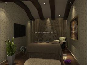 spa按摩店设计装潢图片