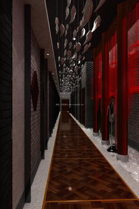 spa按摩店设计装修效果图片