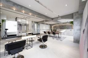 大型美发店设计装饰效果图