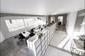 大型美发店设计装修图片