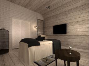 最新spa按摩店装修设计效果图