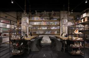 美式风格办公室设计装饰图