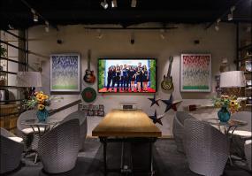 美式风格办公室装饰设计效果图