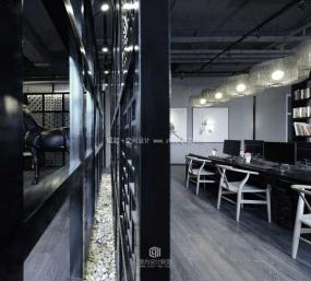 轻工业风格办公室设计装饰效果图片