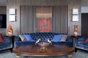 最新现代中式办公室设计装饰效果图片