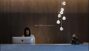 现代中式办公室设计装潢图片