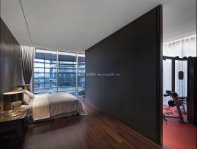 现代中式办公室装修设计效果图