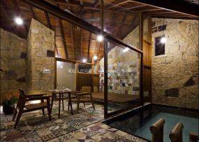 spa养生馆装修实景图片