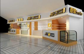 高档小吃店装修图片