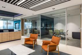 中高端办公室装修实物图片