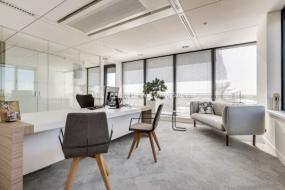 中高端办公室装饰效果图