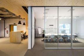 最新简易办公室设计装饰效果图片