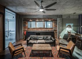 北欧风格办公室设计效果图