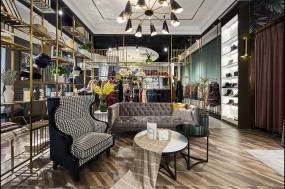 外贸服装店设计装潢图片