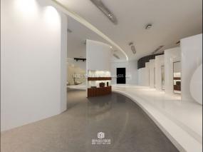 外贸服装店装修实物图片