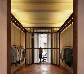 韩国服装店装饰效果图