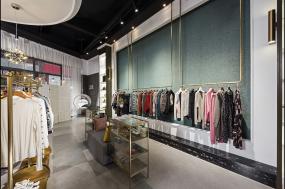 外贸服装店设计效果图