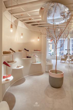 外贸服装店装修设计效果图