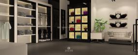 外贸服装店设计装饰效果图