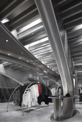 最新外贸服装店装饰效果图