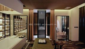 高端spa会所装修高清效果图