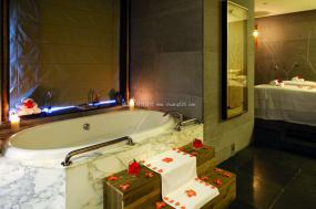 高端spa会所装修装潢效果图