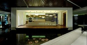 高端spa会所装潢效果图片