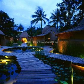 泰国SPA会所设计装修效果图片