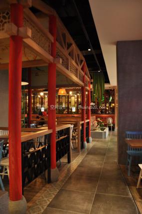 韩餐厅装饰效果图