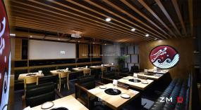 韩餐厅装潢效果图片