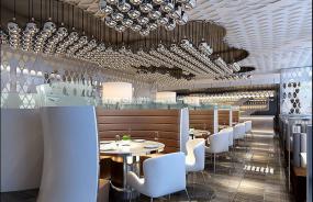 最新中式餐厅装修设计效果图