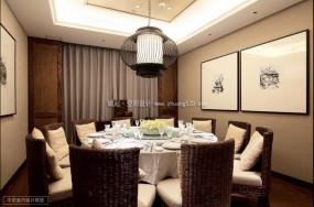 特色西餐厅设计装饰图片