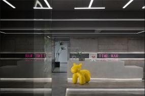 最新个性美发店装修设计效果图